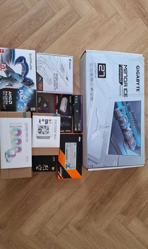Игровой ПК, RX9070XT, Ryzen 5 7600X 4