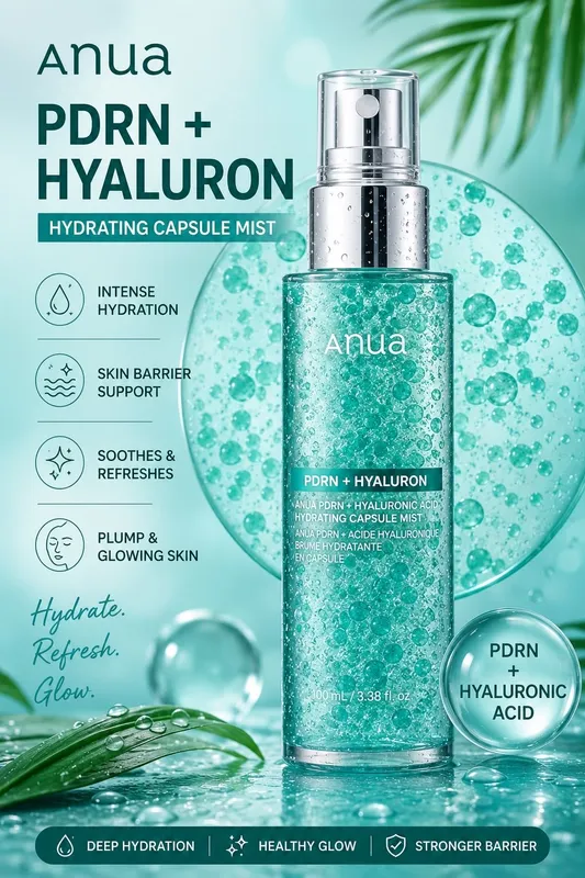 Anua PDRN Hyaluronic Acid Hydrating Capsule Mist Anua PDRN Hyaluronic Acid Hydrating Capsule Mist