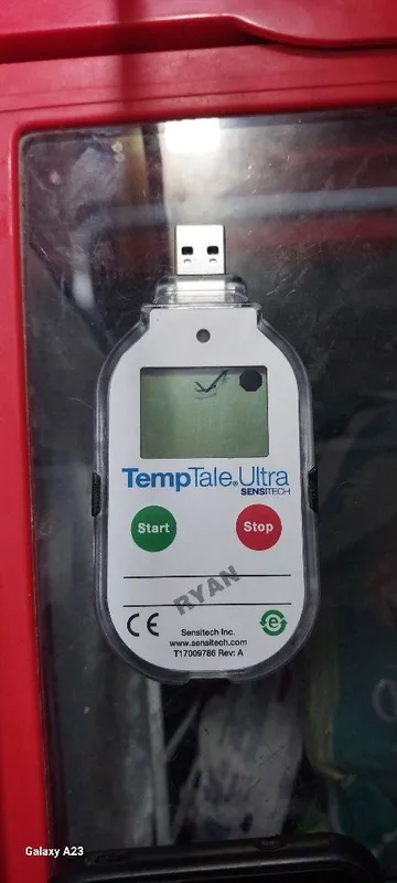 Temp Tale Ultra харорат (градусник] улчагич оригинал Sensitech фирма — фото 2
