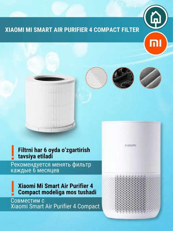 Xiaomi филтры очистителя воздуха.Havo Filtr.Все в наличии — фото 4