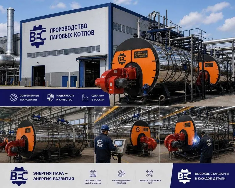 Продаём паровые котлы и парогенераторы напрямую от производителя
