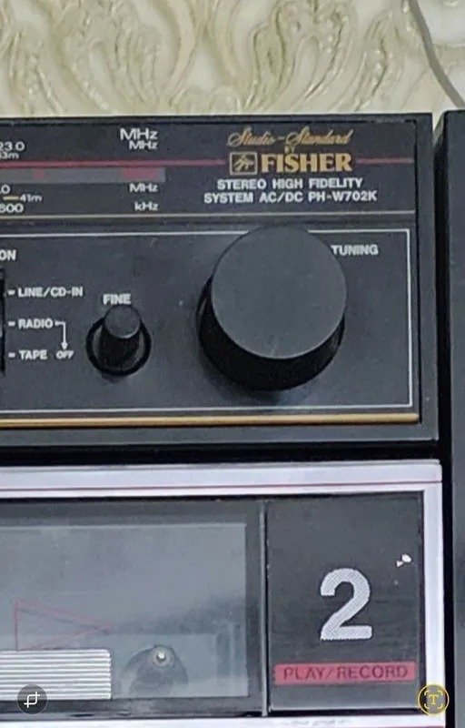 Двухкассетный магнитофон Fisher, FM модул установлен, 350 минг сўм — фото 3