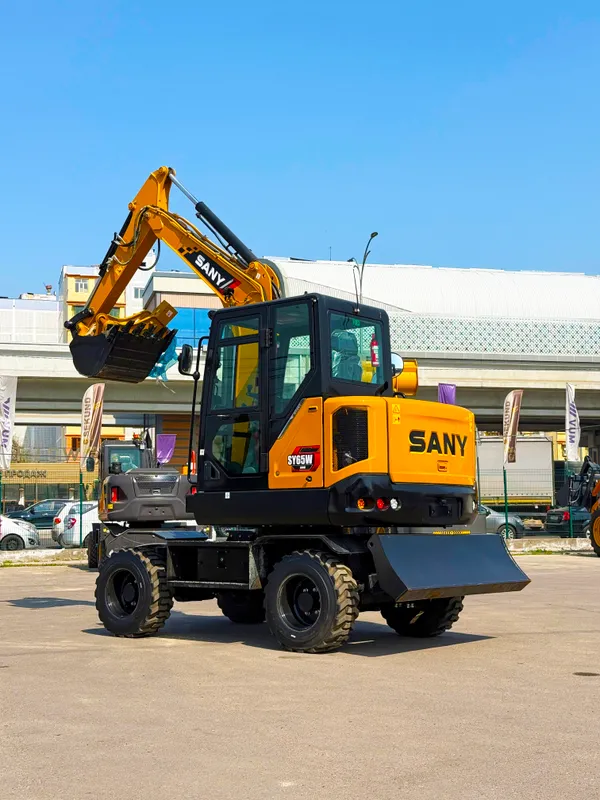 🚜 SANY SY65W гидравлический экскаватор