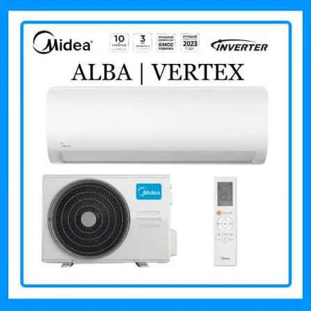 Кондиционер Midea 12 invertor оптовый цена доставка установка имеется — фото 1