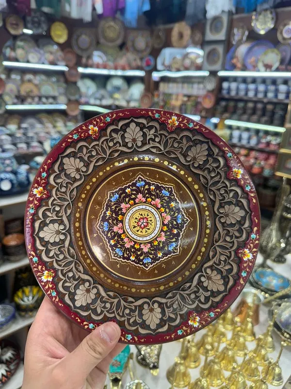 Yongoq darahtidan qilingan yogoch laganlar — фото 1