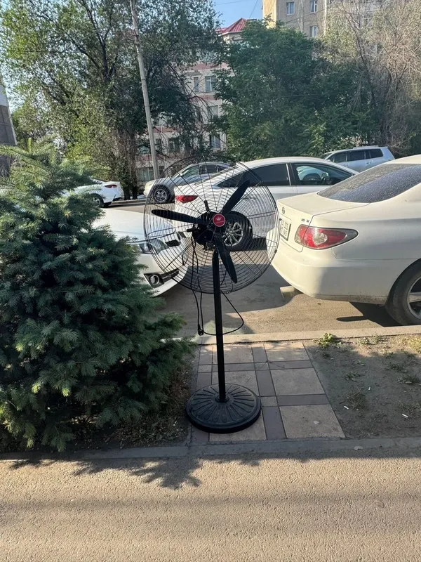 Мощный напольный вентилятор 18–20" | Новый | Гарантия — фото 1