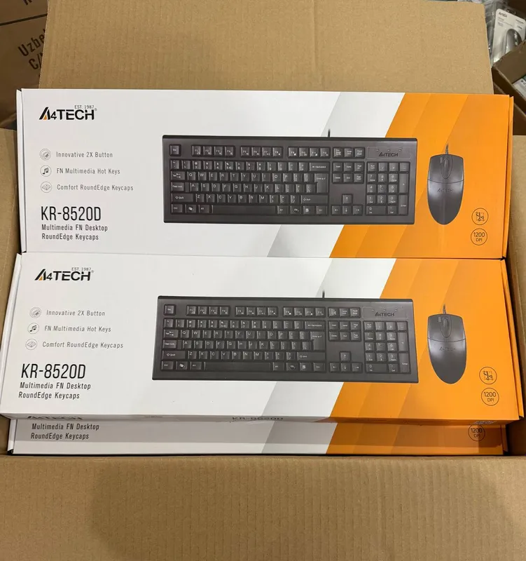 Комплект Клавиатура и мышь A4Tech KR-8520D