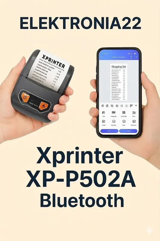 Xprinter XP-P502A — Bluetooth чековый принтер (принтер для чеков)