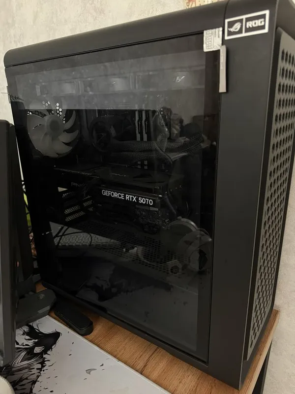Komp rtx 5070 amd ryzen 9800X3D
