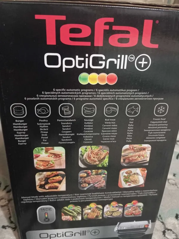 Tefal Электрогриль Optigril + 3 Tefal Электрогриль Optigril + 3
