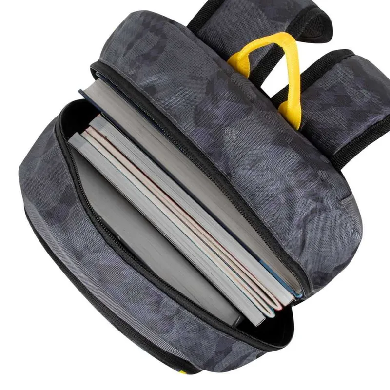 ^ Рассрочка на сумку RIVACASE 5421 grey camo Urban backpack 14L / 12 6