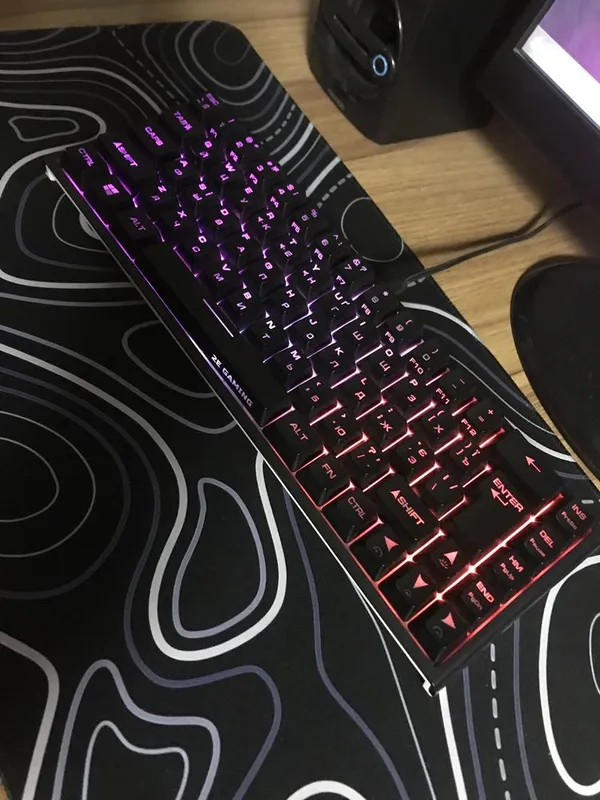 2E gaming KG350 black klaviaturasi. — фото 1