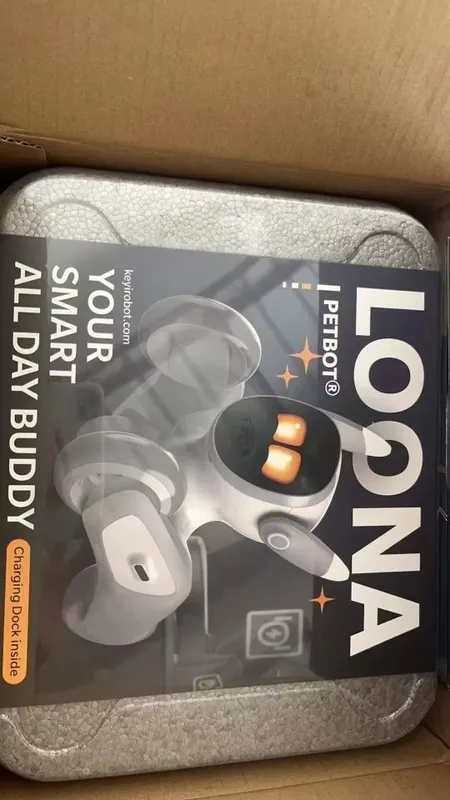 Loona robot kuchuk. Original. Yangi. Zaryad stanciyasi bor. — фото 4