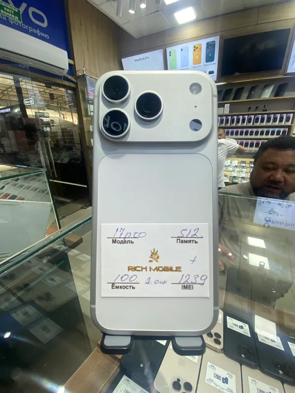 Ip 17 pro 512Gb 2sikil 100 Yomks Karobka bor