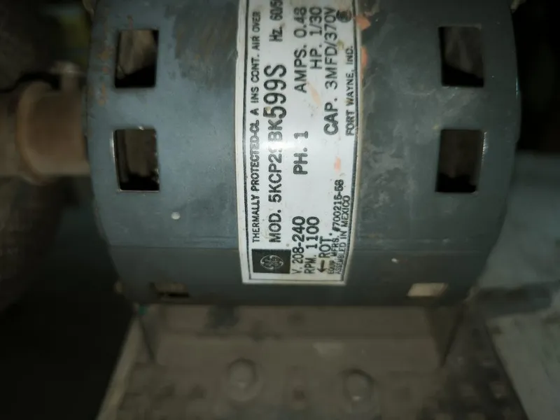 1 fazali elektr motor (208–240V) – Holati yaxshi, ishlaydi original 4