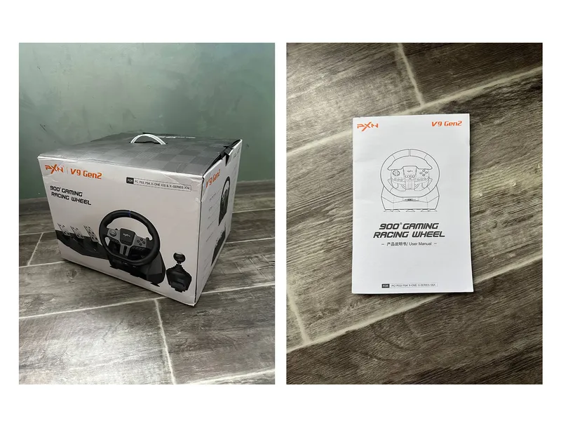 Игровой руль - PXN v9 2 gen, 900° и 270°, 3 педали 5 Игровой руль - PXN v9 2 gen, 900° и 270°, 3 педали 5
