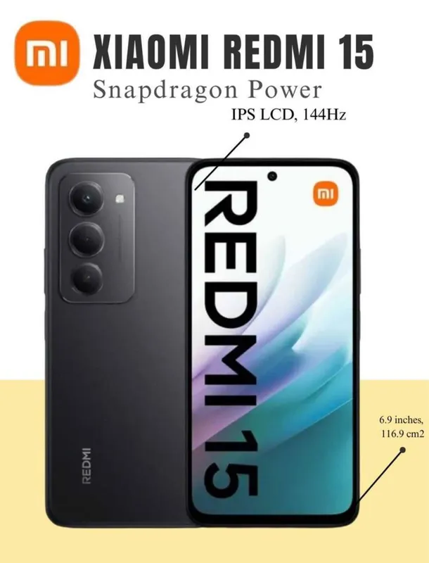 Redmi 15 8/256 8/128 6/128 4