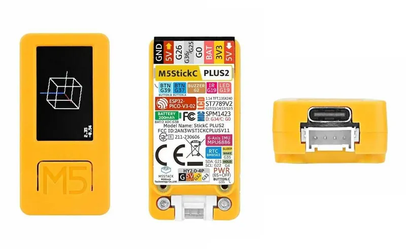 Mini PC m5stickc plus2 — фото 2
