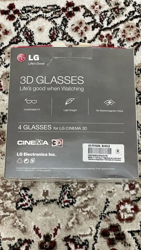 3D очки, LG, оригинал — фото 4