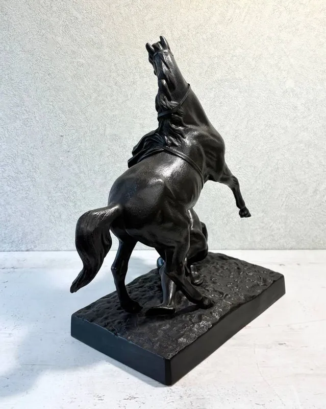 Конь с упавшим всадником/Касли 1958 г 4