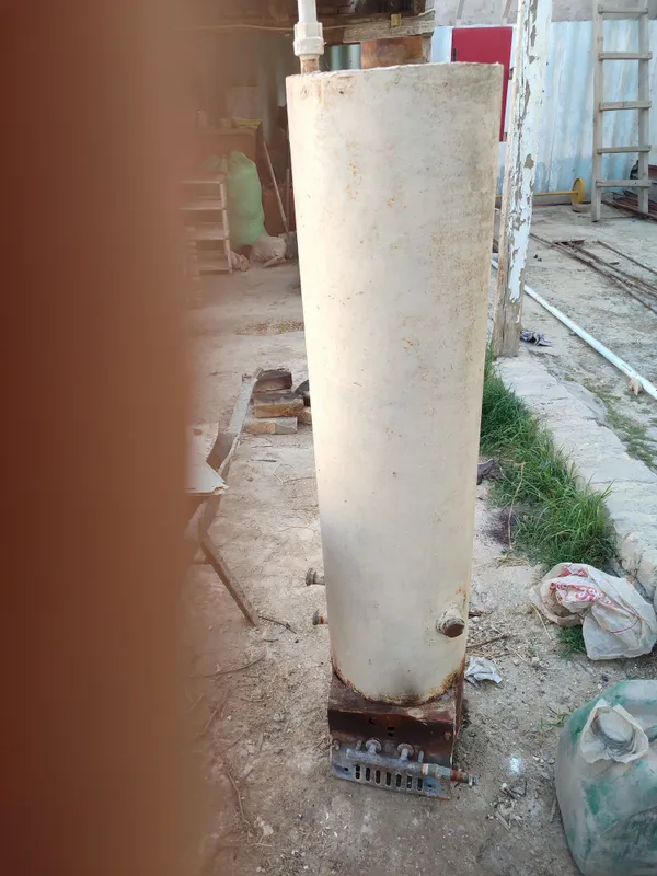 Котёл газовый б/у ,спирал тент жойи койилган