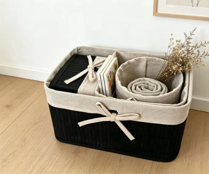 Organayzer qora qamish 4tali, ichi materialli 34164-7