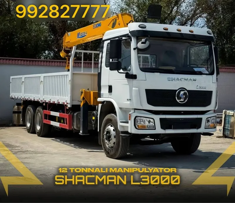 Manipulyator avtokran xizmati shacman 12 tonna 1