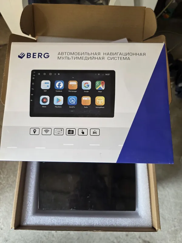 Продаётся авто магнитола BERG — фото 1