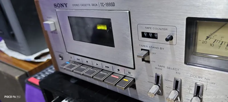 Sony TC-199SD Магнитофон приставка дека 3 Sony TC-199SD Магнитофон приставка дека 3