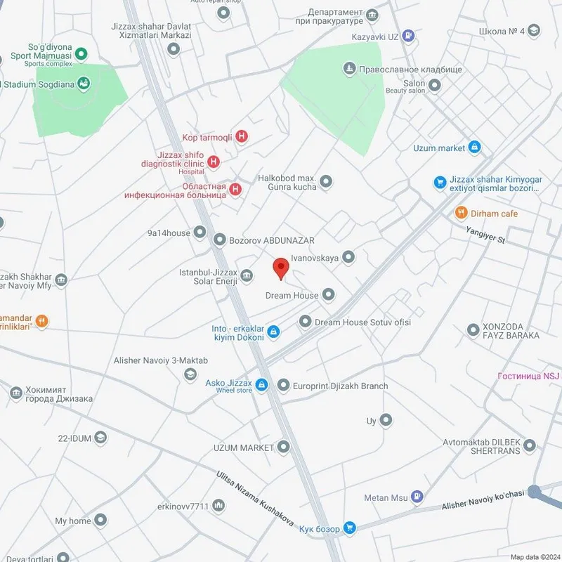 Жиззах маркази стадион кўча 119м² 4хонали кв пул зарур сотвомман