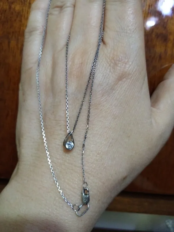 Серебрянная цепочка длина 50см 1