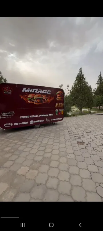 Food track fast food uchun tayyor biznes 2