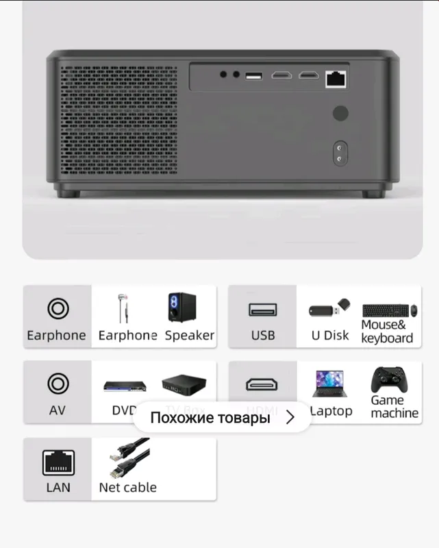Проектор Everycom smart E1 — фото 2