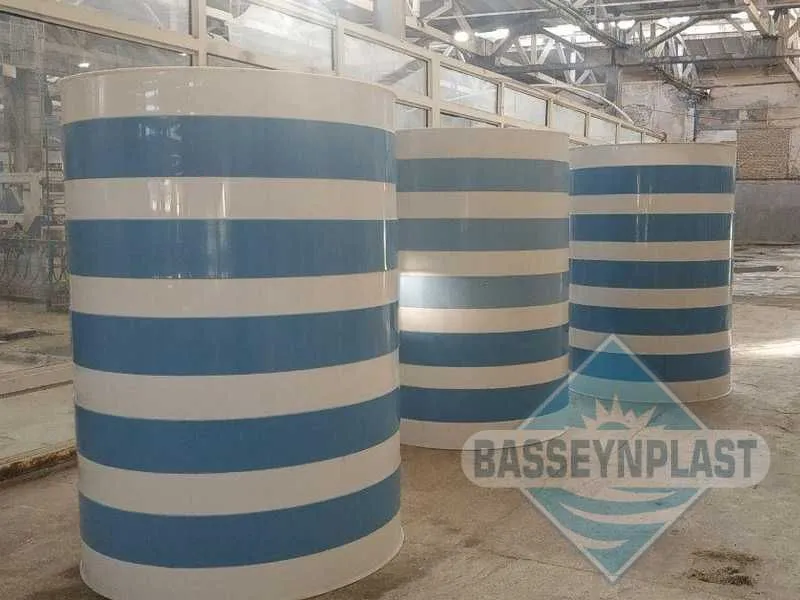 Suv uchun 3000 litr plastik polipropilen eko-sig'im, Koreya xom-ashyo 2