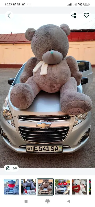 Teddy+Teddi+oq+seriy — фото 3