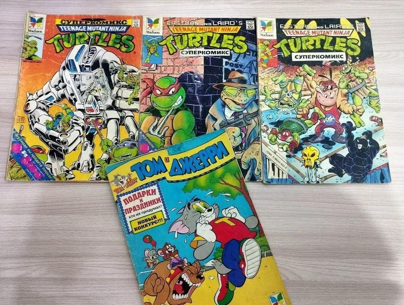 Ninja toshbaqalar komikslari. Noyob. 1 Ninja toshbaqalar komikslari. Noyob. 1