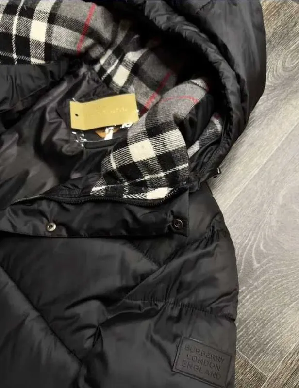 Пуховик Барбери \ burberry мужская куртка теплая зимняя 4 Пуховик Барбери \ burberry мужская куртка теплая зимняя 4