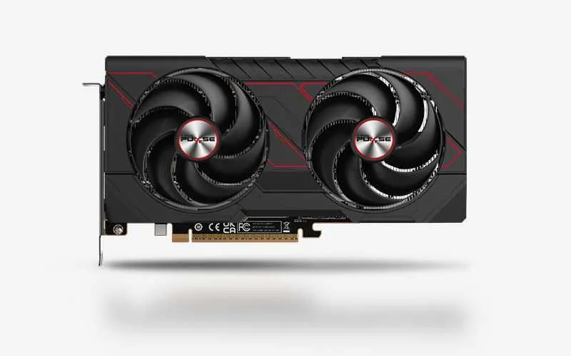 ; Видеокарта SAPPHIRE pulse AMD RADEON RX9070 16gb black — фото 1