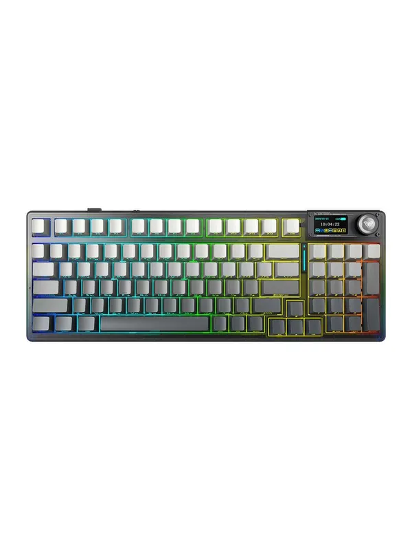 AULA F98 Pro V3, механическая клавиатура, 98%, tri-mode, RGB — фото 1
