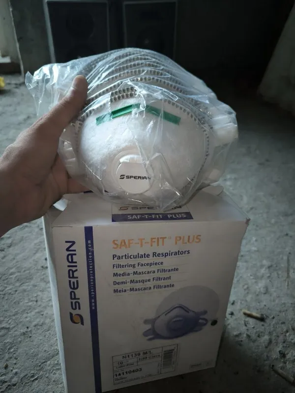 SAF-T-FIT PLUS N99 respirator niqobi (AQSh) – Original, 10 dona 2