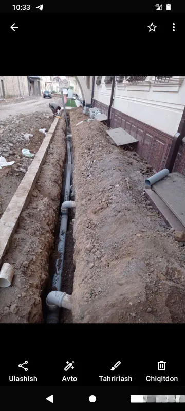 Канализация|Водопровод|Подкоп|Траншея казиш 5 Канализация|Водопровод|Подкоп|Траншея казиш 5