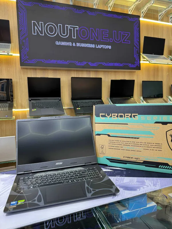Noutbuk MSI Cyborg 15 Intel Core 7 240H RTX 5060 8/512GB SSD 15.6" IPS