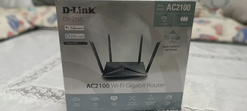 Wifi gigabit router D-link dual band AC2100