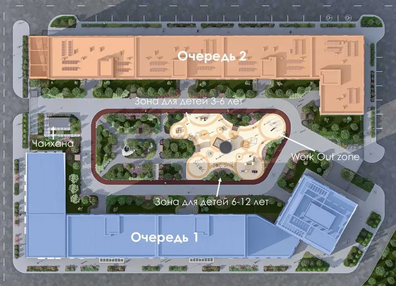 ИНВЕСТИРУЙТЕ ПРАВИЛЬНО! 1 комнатная в Новом Ташкенте за м² от 900у.е 6 ИНВЕСТИРУЙТЕ ПРАВИЛЬНО! 1 комнатная в Новом Ташкенте за м² от 900у.е 6