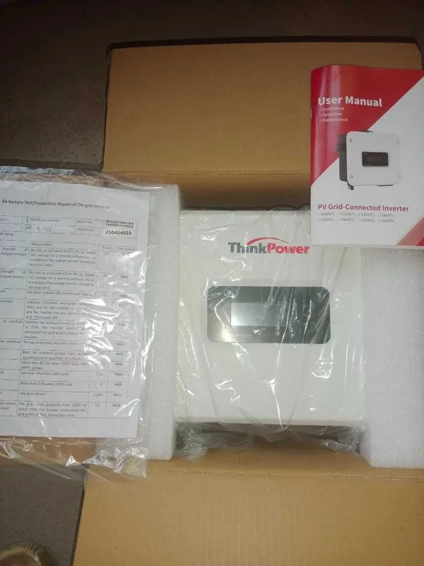 Quyosh invertor 3.3 kW. OnGRID. bir faza 220V, Yangi, 1