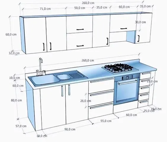 Кухонная мебель на заказ mebel yasimiz 2