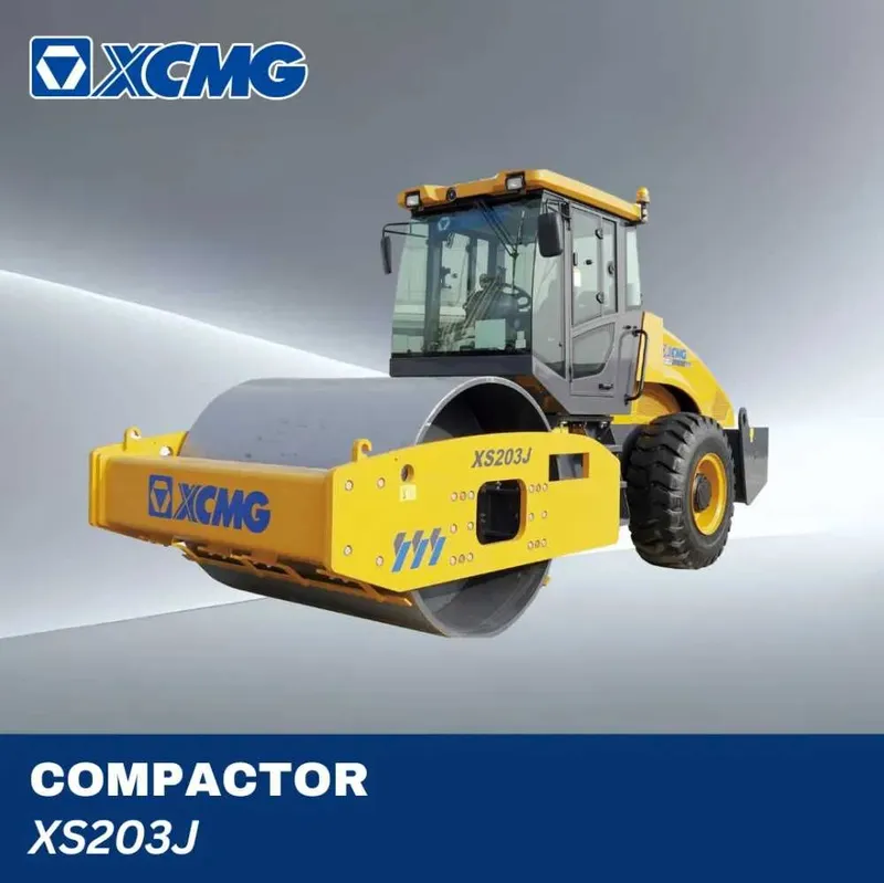 XCMG XS203J — одновальцовый дорожный виброкаток с мех — фото 5 XCMG XS203J — одновальцовый дорожный виброкаток с мех — фото 5