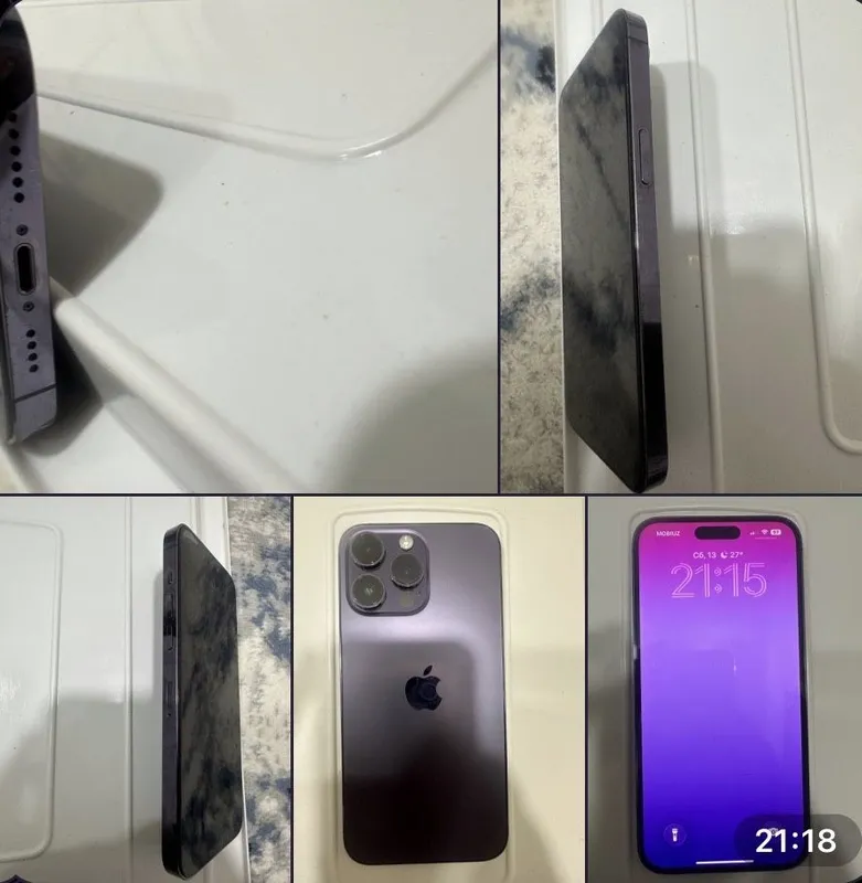 iPhone 14 Pro Max 128GB Deep Purple (Оригинал, коробка бор)