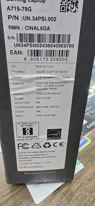 Acer Aspire 7 Gaming Laptop (A715-79G-57EX / UN.34PSI.002) — фото 2
