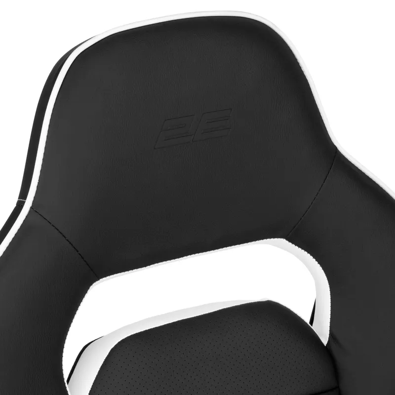 } Игровое кресло 2E GAMING HEBI Black/White 6 } Игровое кресло 2E GAMING HEBI Black/White 6